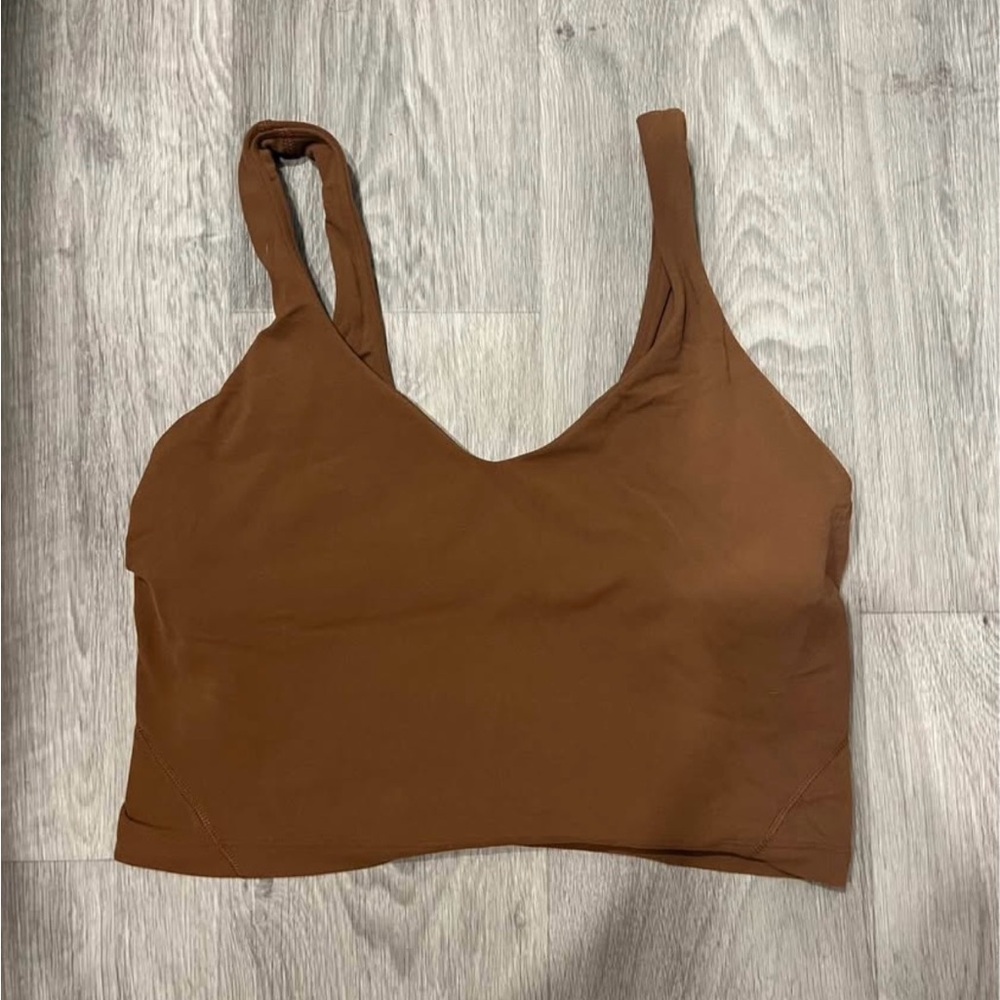 lululemon athletica Brown Top